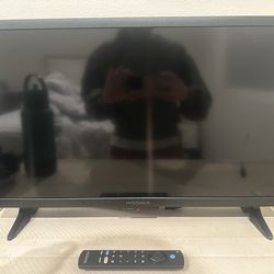 Insignia 24” LED TV (Model NS-24F201NA23) with Remote – Excellent Condition