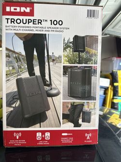 ION Trouper 100 Portable PA Speaker – NEW in Box