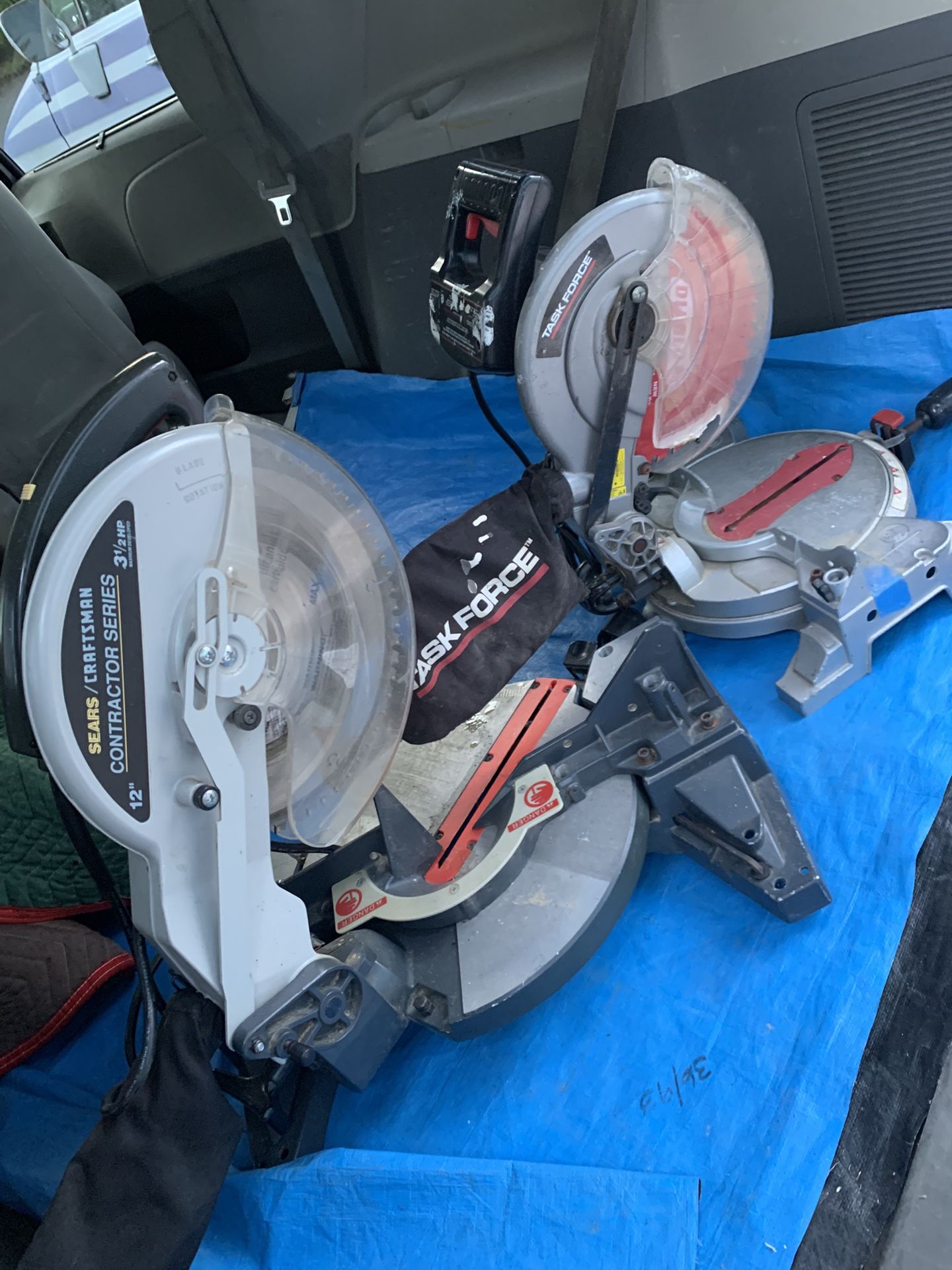 Craftsman And Task Force Chap saw GOOD CONDITION