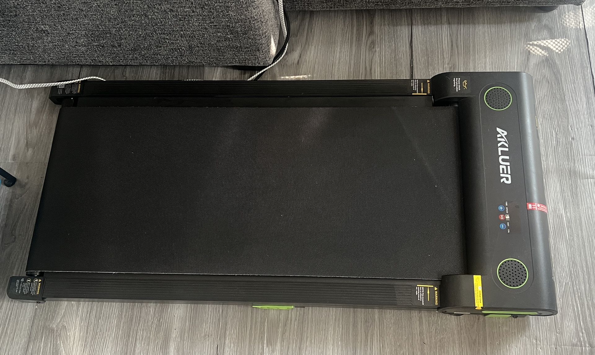 Walking pad with an incline AKLuer Compact Under Desk Treadmill – Portable Walking Pad