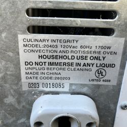 Used Toaster Oven – Works Great & Ready to Use!