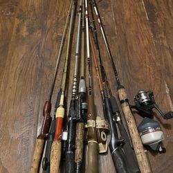 Fishing rod and reel bundle 