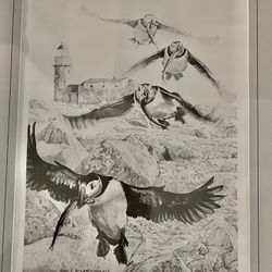 Original Lithograph 28/500 Signed By Karen L. Allaben-Confer