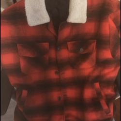 Red Flannel Coat ( Winter Style)