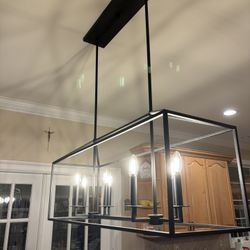 Light Fixtures. One 6-bulb. Two 4-bulb. 