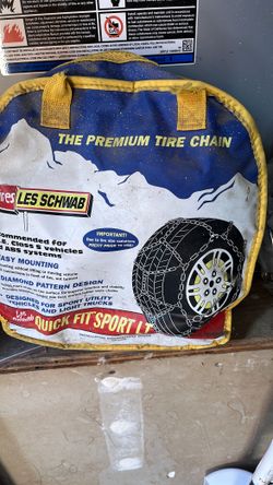 Snow wheel chain