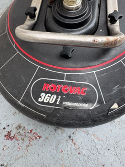 Rotovac 360i Power Rotary Extraction Wand carpet cleaning floor machine