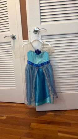 Disney Elsa Frozen Princess Costume Dress Girls