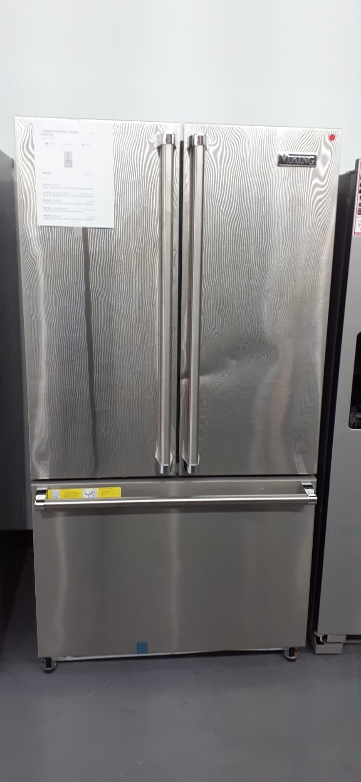 Refrigerator Stainless Steel French Door Viking