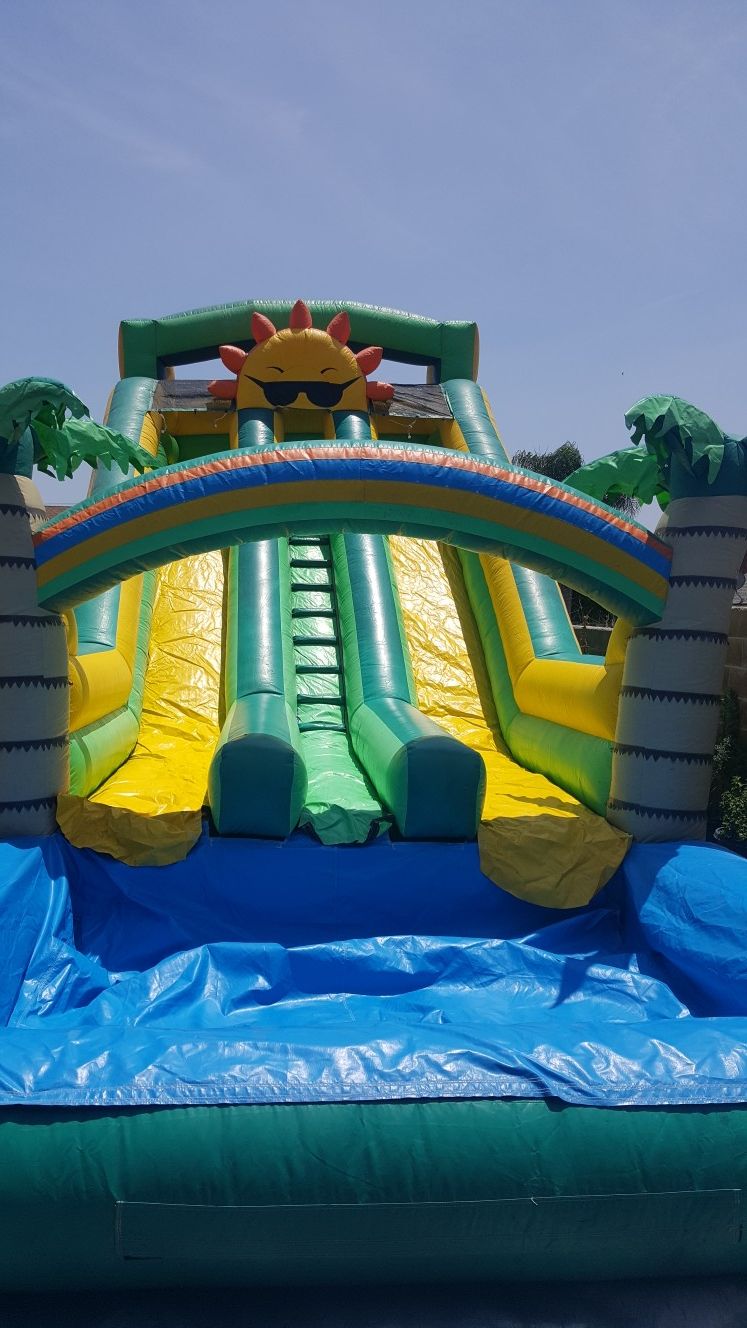 Water slide jumpers tables chairs canopies patio heaters and more low prices FREE DELIVERY