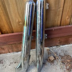 Harley Davidson Whale Tail FLSTS HERITAGE softail Exhaust 