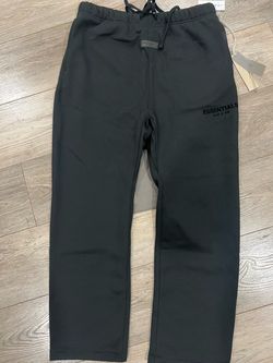 Essentials black sweatpants