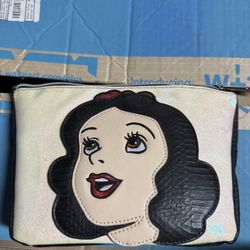 Disney Danielle Nicole Snow White & Evil Queen Two Sided Purse New