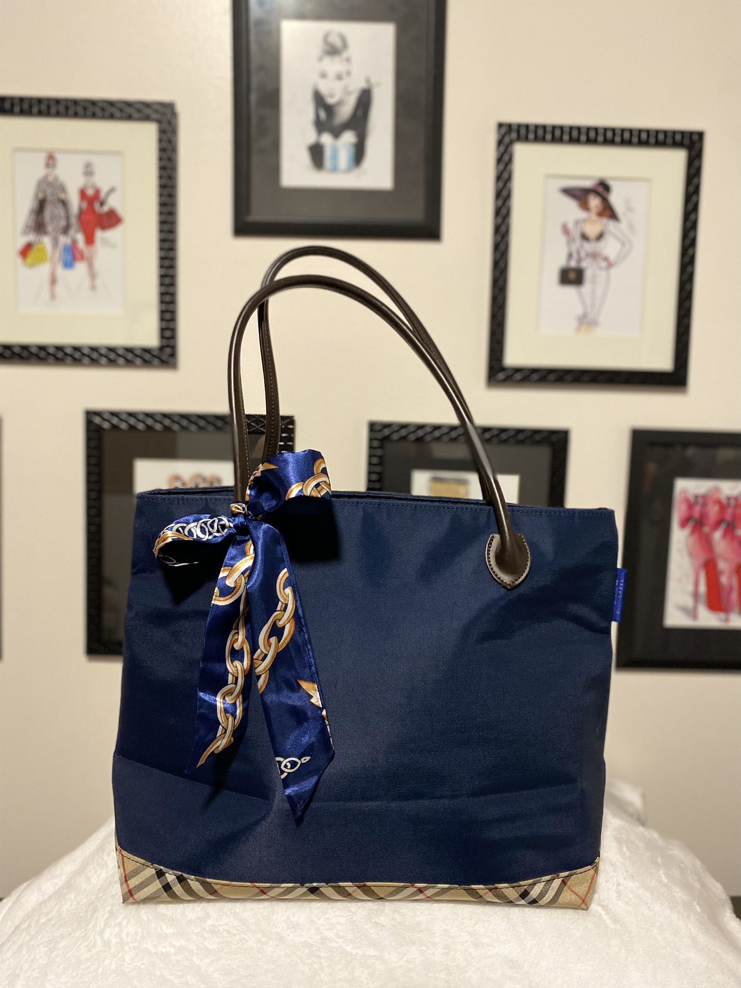 Burberry Blue Label Nova Check Tote