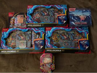 Mega Greninja Ex premium collection pokemon