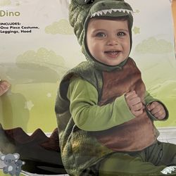 Baby Dinosaur Costume 6-12 Months- Halloween