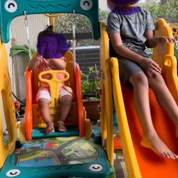 Slide And Swing For Kids For indoors/outdoors