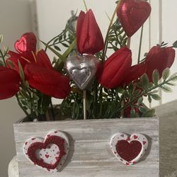 Hand Made Valentine’s Day Gift and Table Decoration 