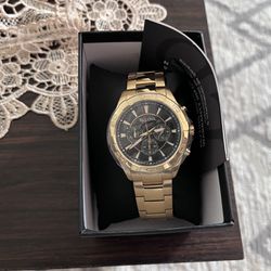 Bulova Men's  Quartz Chronograph Gold Stainless Steel Watch 42mm 