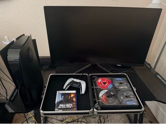 Playstation 5 & Gaming Monitor Combo - Perfect Setup!