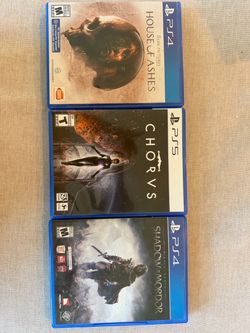 PS4 and PS5 games