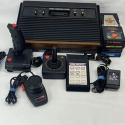Atari 2600 Four Switch Console Bundle With Games