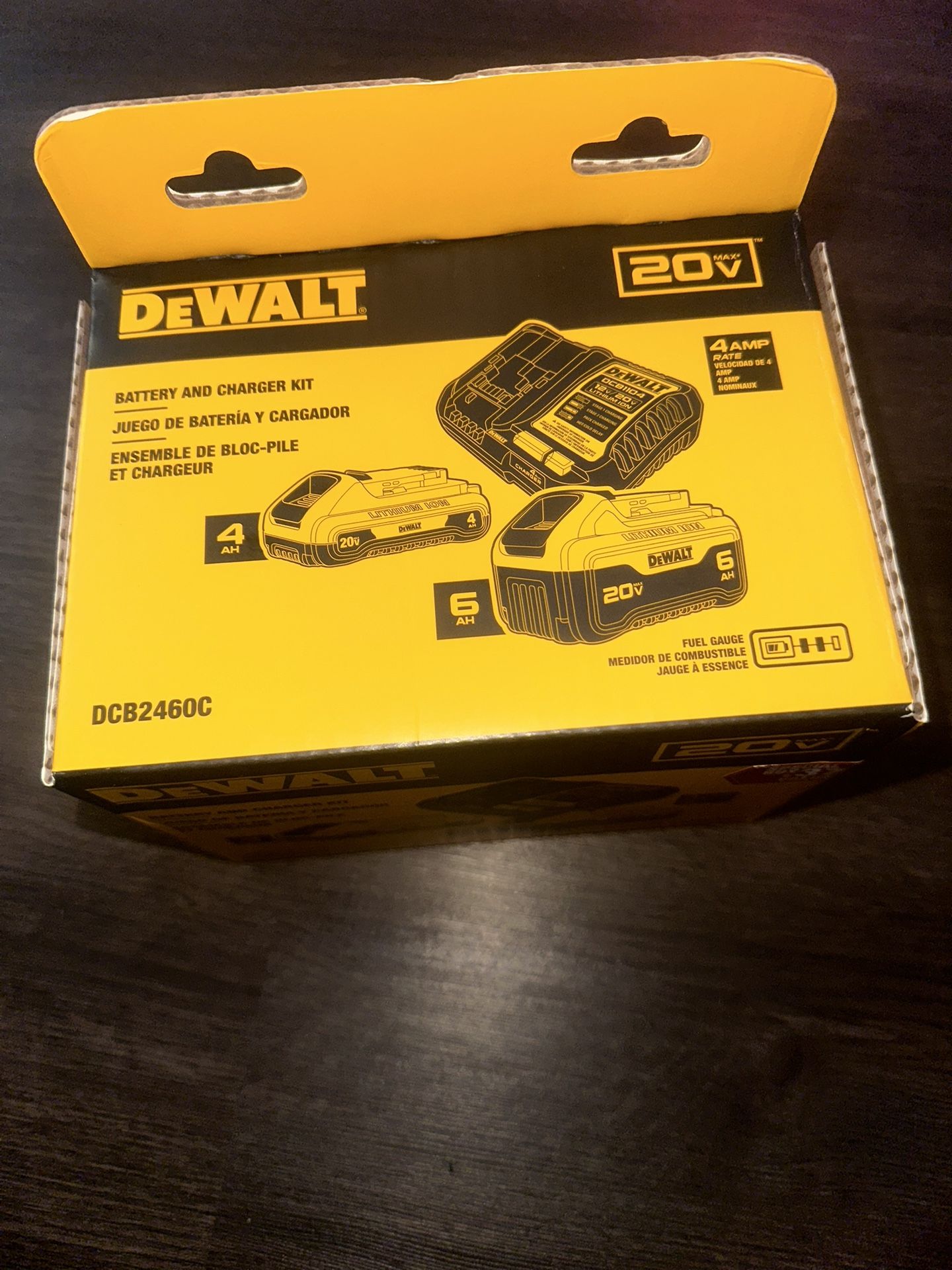 20V MAX Lithium-Ion 6.0Ah and 4.0Ah Battery and Charger Starter Kit