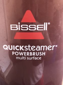 Bissell Quicksteam powerbrush/carpet