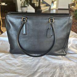 Vintage Coach Leather Tote