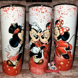 Mickey And Minnie Tumbler Cup
