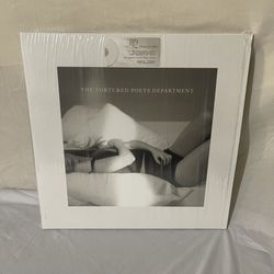 The Tortured Poets Department: The Manuscript Edition "Ghosted" White Vinyl