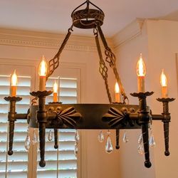 Iron Chandelier