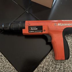 RAMSET Powder Actuated Gun: For 3 in Max. Pin Lg - with Washer, For 313/1000 in Pin Dia.  