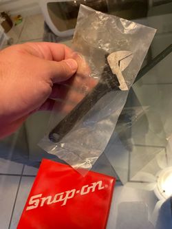 New blue point snap on 6” adjustable wrench