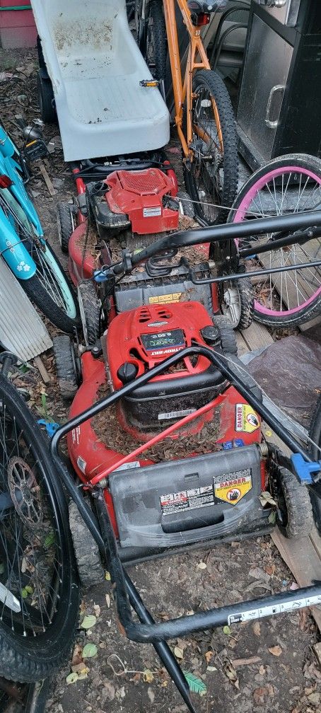 Pair of 2 Non-Running Mowers