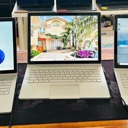 Microsoft Surface Book 2 i5-7300u 8GB RAM 256GB SSD Windows 11 Pro TouchScreen Laptop//Tablet $199 Each