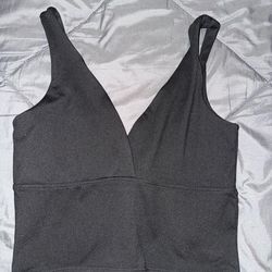 Large BLACK tank top