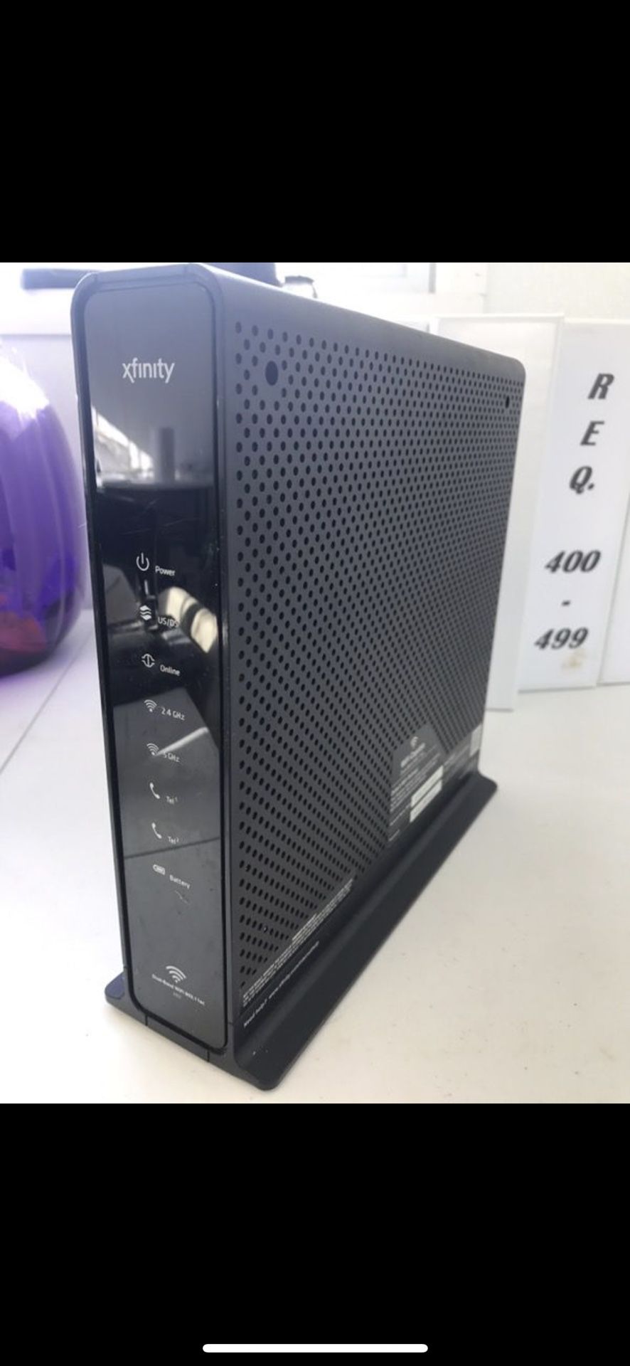 Xfinity/Comcast internet Modem Arris TG862 Very Fast Speed Internet Works Perfect !!