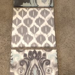 3 Piece Wall Decor 