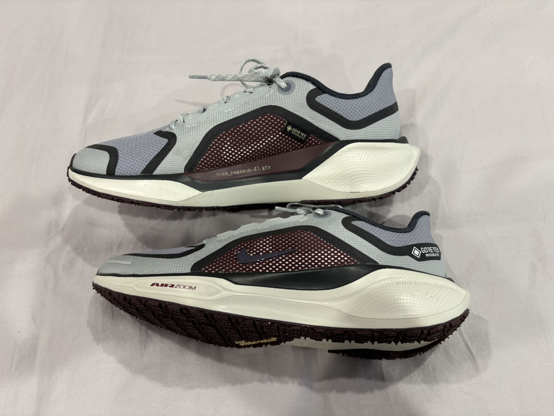 Nike Air Zoom Pegasus 41 GORE-TEX Light Grey Mens 8.5 / Womens 10