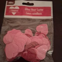 Glitter Heart Scatter