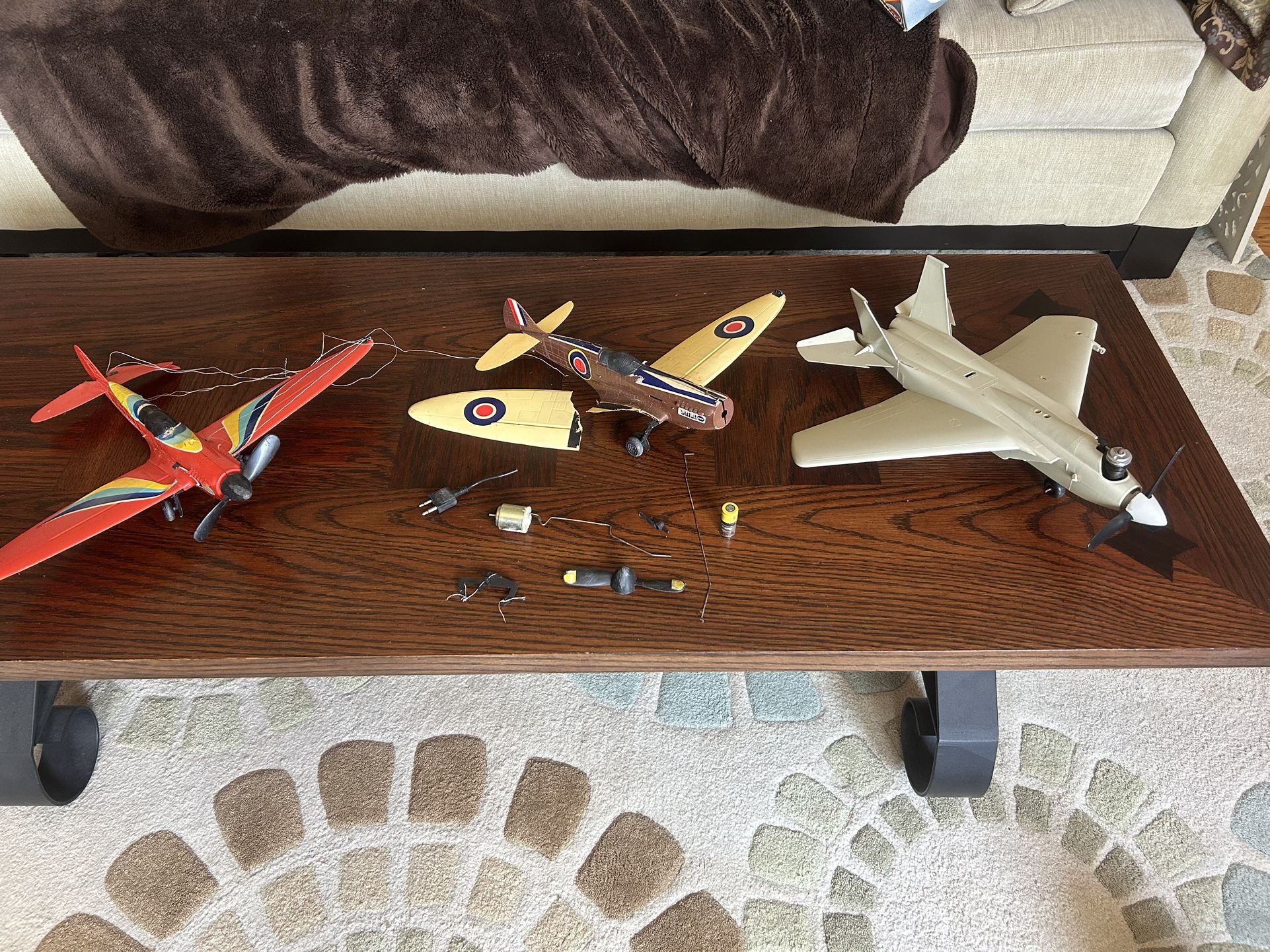 1977 Cox Electro Charger “Blazer” Airplane, Gas Powered Plane And Parts Plane
