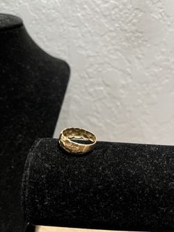 10k Gold nugget ring