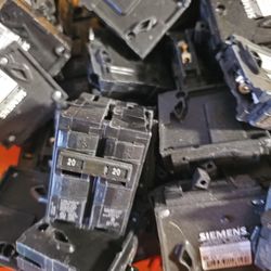New Siemens Breakers $2 Each. Over 200 New Breakers 