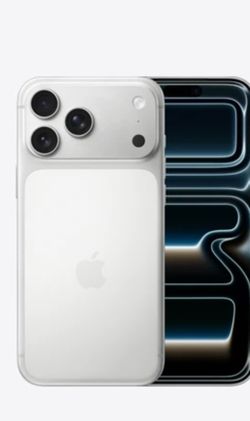 iPhone 17 pro max silver  256