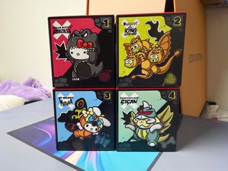Hello Kitty Godzilla Full Set #1-#8