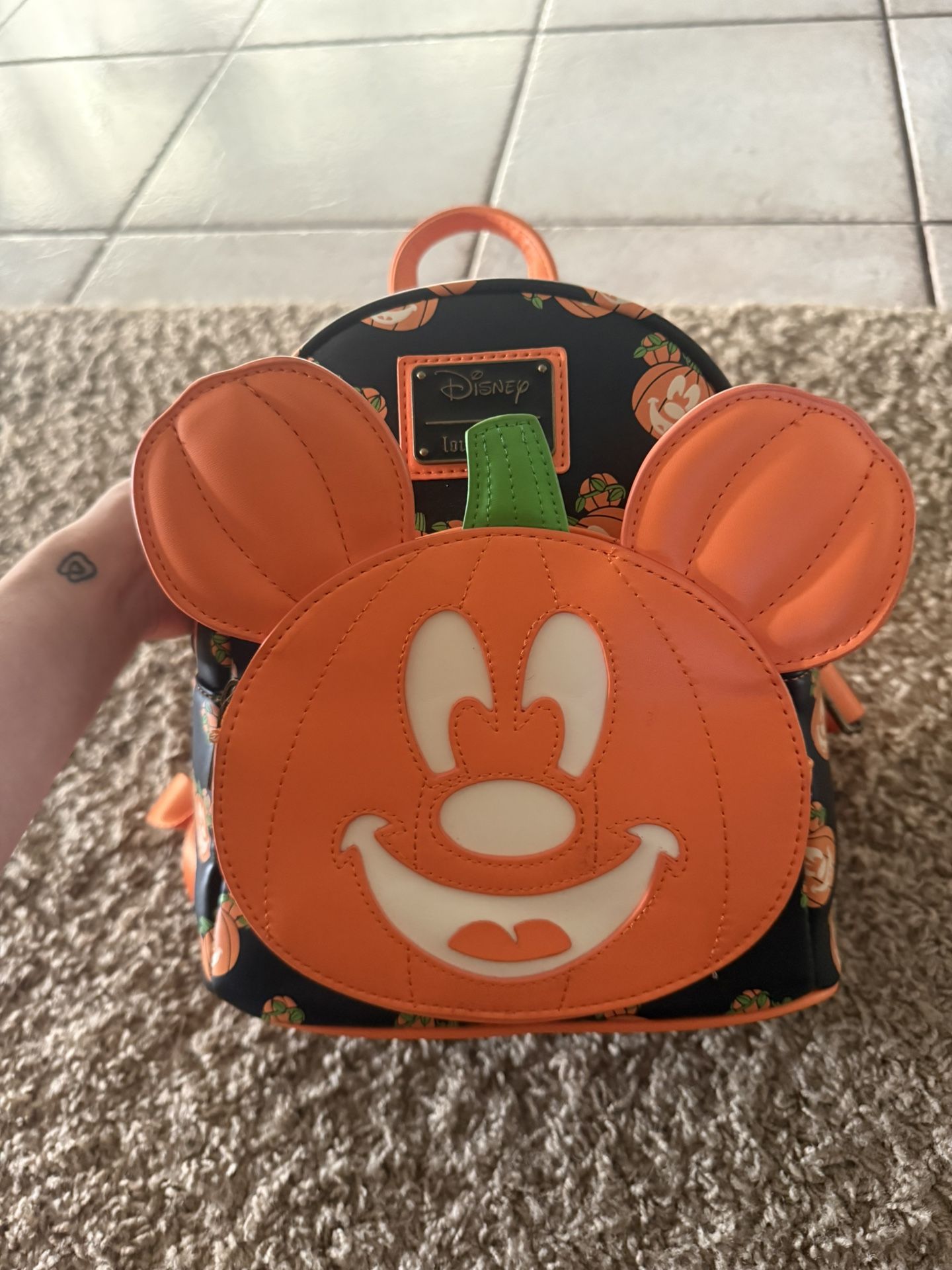 Pumpkin Mickey Loungefly