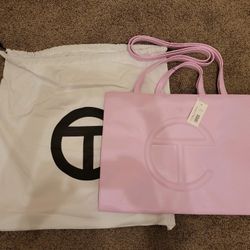 New! Telfar Bubblegum Pink Large Shopping Bag
