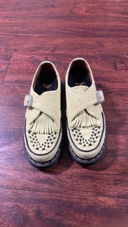 Dr Martens Ramsey Suede Kiltie buckle creepers