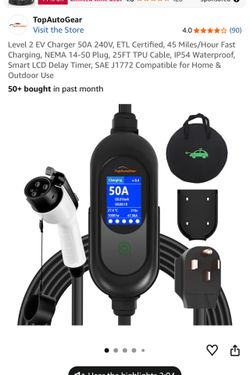 6a level 2 ev charger